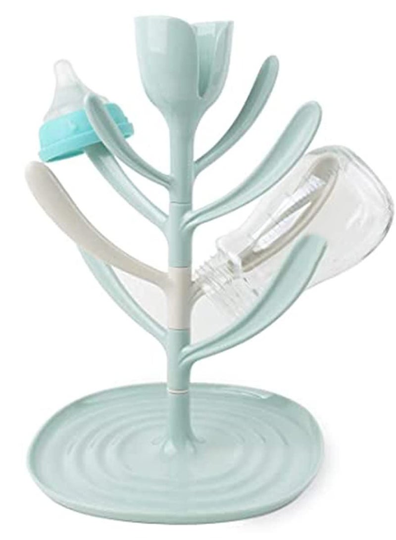 KASTWAVE Bottle Bottle Drying Rack Beautiful Design Easy to Clean Removable Water Tray Used for Teats Ideal for Bottles Nipples Cups Pump Parts and Accessories - Image 2