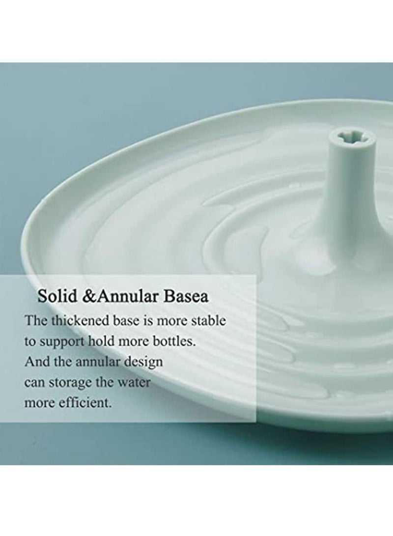 KASTWAVE Bottle Bottle Drying Rack Beautiful Design Easy to Clean Removable Water Tray Used for Teats Ideal for Bottles Nipples Cups Pump Parts and Accessories - Image 4