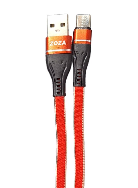 كابل USB إلى Type-C لنقل البيانات والشحن السريع، بطول 1000 مم، شحن حماية السلامة في المنزل والسيارة والغرفة والمكتب
