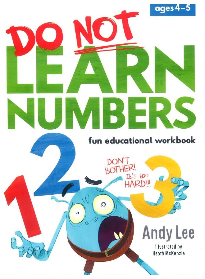 Do Not Learn Number 123 Workbook  - Image 1