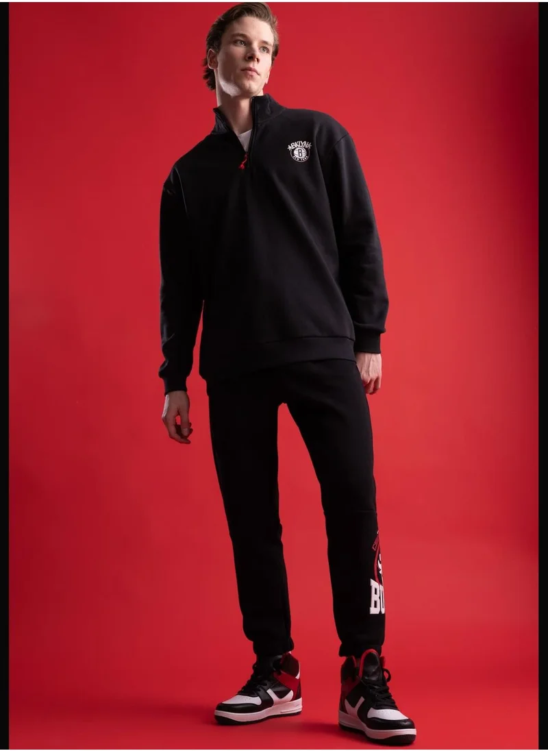 ديفاكتو Man NBA Chicago Bulls Licenced Knitted Jogger