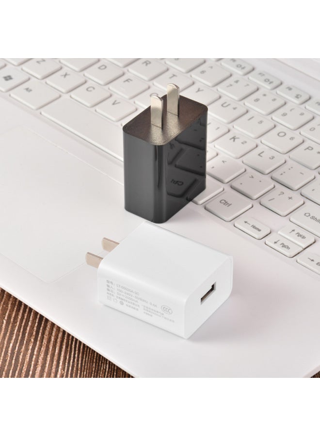 3C Certification 5V2A Charger USB Power Adapter 5v1a 2.1A Mobile Phone Fast Charging Tablet-Color:High Quality 5V2.1A White - Image 3