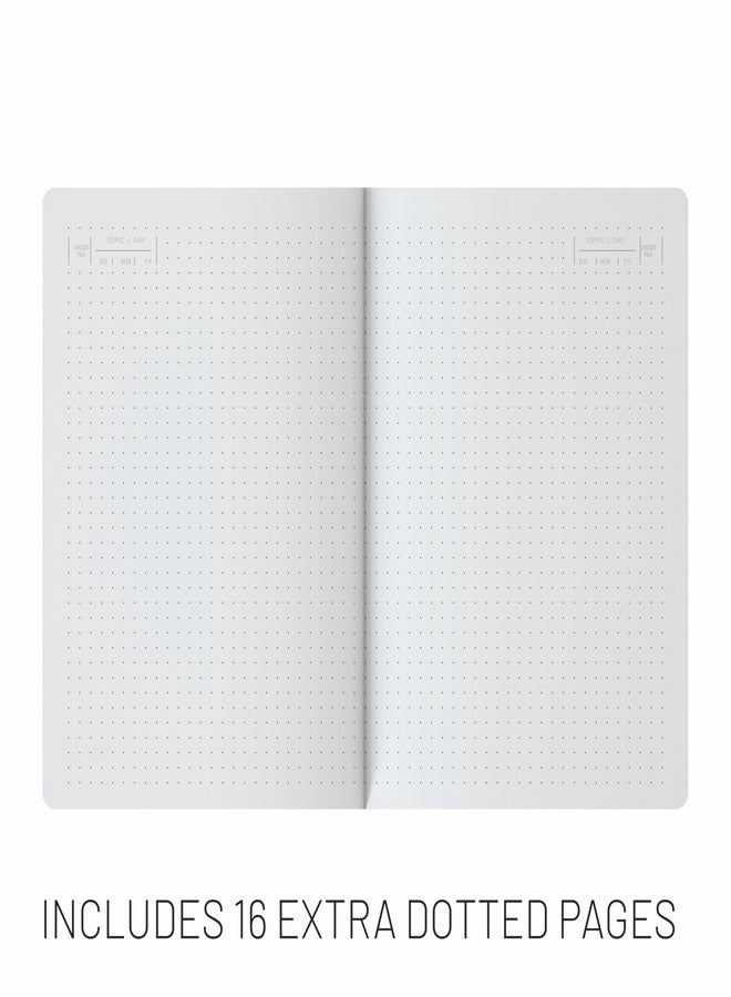 Anupam A5 EXEC Notebook | 192 Pages | College Ruled Notebook | 80 Gsm Paper | Leather PU Cover | Pen Loop | for Writing, Planning, Travel Office Use, Handy Journal, Stylish Look Journal (Burgundy) - Image 2