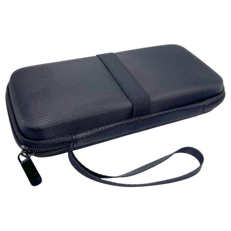 Hard Case Soft Padded Accessories Storage Bag For Ti 85 Ti 89 Black - Image 2