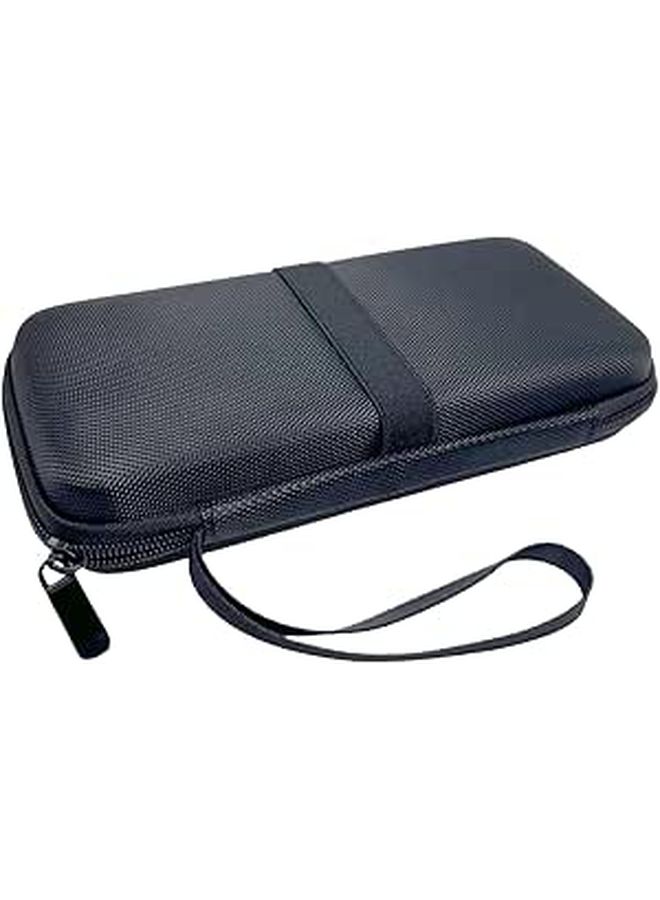 Hard Case Soft Padded Accessories Storage Bag For Ti 85 Ti 89 Black - Image 1