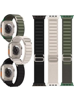 SHOPI Alpine Loop Strap For Apple Watch Bands 45mm 49mm 44mm Nylon Watchband Sport Bracelet Belt iwatch Ultra Series  SE 8/7/6/5/4/3/2/1  - Image 2