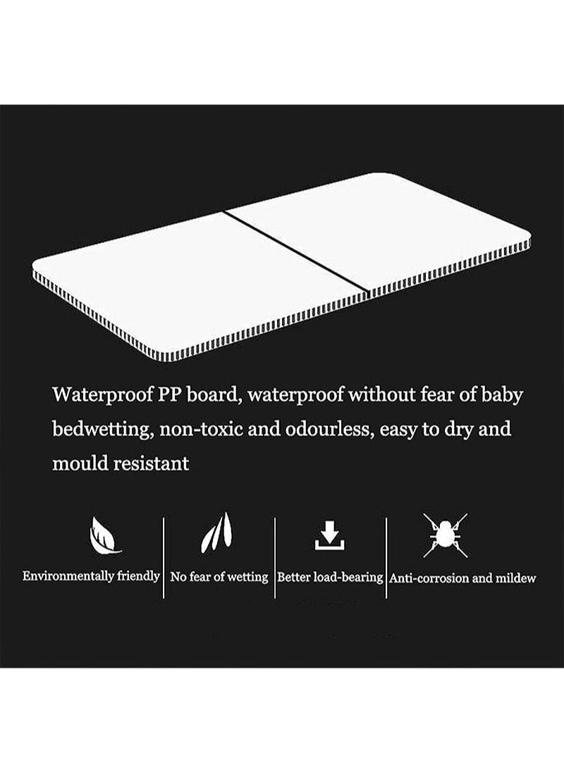 EZdenK - 4-In-1 Multifunction Portable Baby Rocking Cradle Bed No Assembly Required/Portable/High Low Bed/Rocking Basket/ Mosquito Net/Caster/Sleepers Quick-Fold for Newborn 0 Months to 18 Months - Image 1