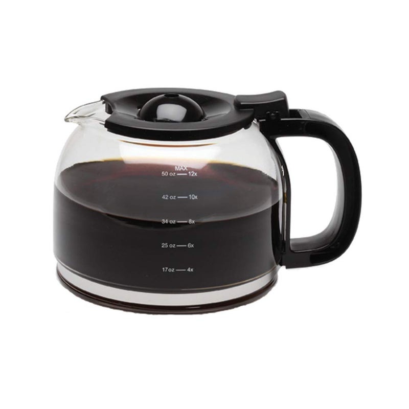 Capresso Capresso 442401 12 Cup Glass Replacement Carafe for 424 Black