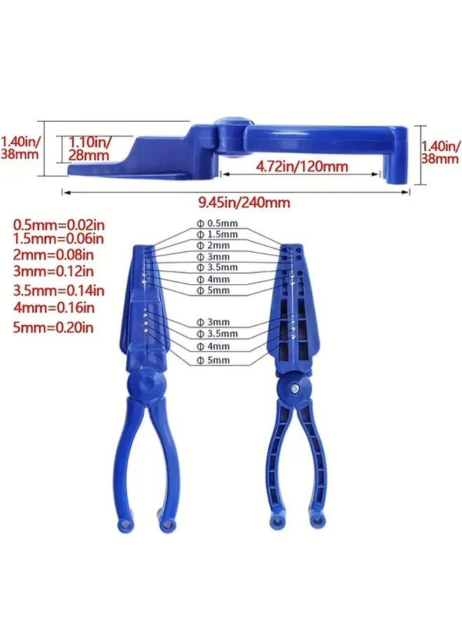 Blue Nail Clamp Assistant Tool For Safe Hammering And Finger Protection - Image 4