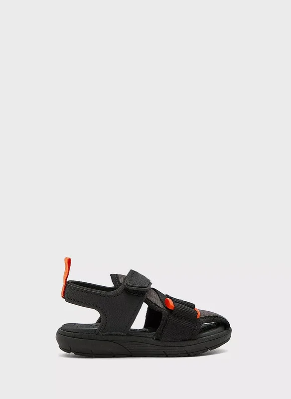 موليكينهو MOLEKINHO Sandals/Chappals For Infant Boys, Black