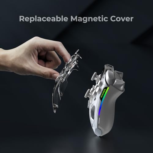 Manba Magnetic Cover One Interactive Screen Wireless Gaming Controller (Clear) - Image 4