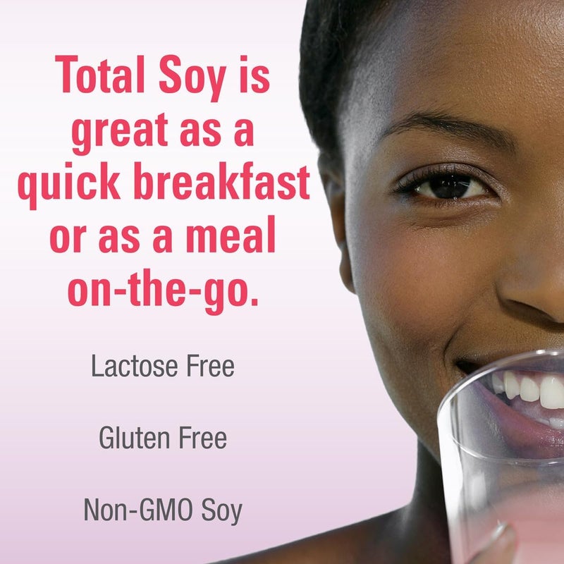 Naturade Total Soy Protein Powder  13g Protein  150 Calories per Servings NonGMO Soy  0g Trans Fat  Lactose  Gluten Free  Strawberry Creme 13 Servings - Image 2