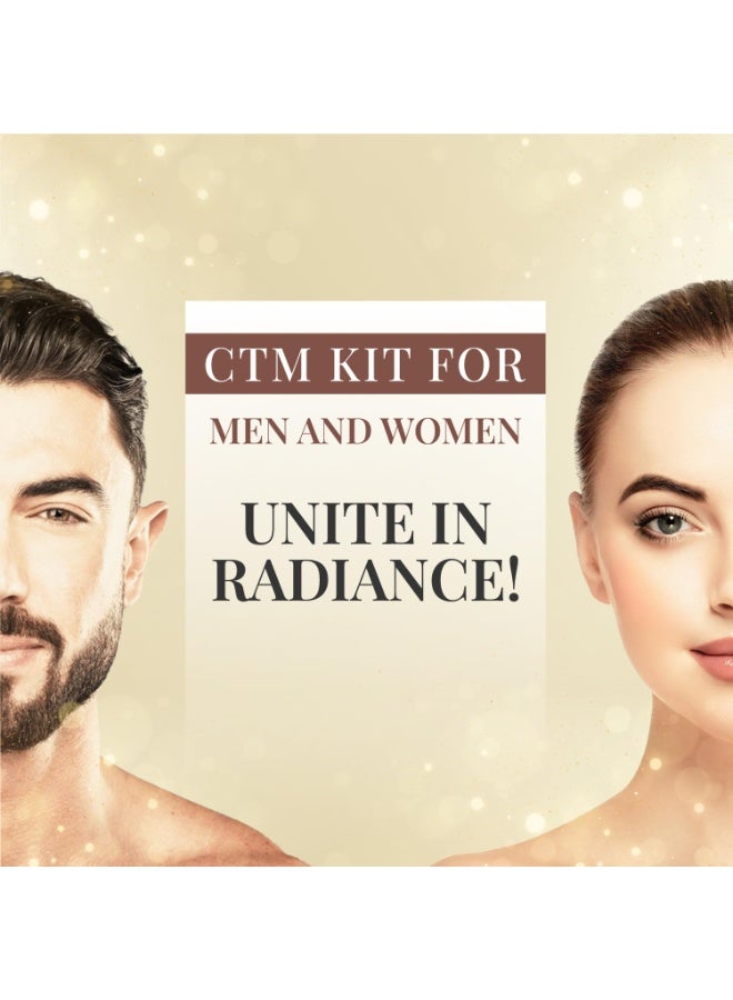 Ozone Cleansing Toning Moisturizing Kit | Facial Kit For Men & Women | Ideal For All Skin Types Glowing Skin, Bright & Radiant Complexion | Reduces Fine Line & Wrinkles | 300 gm - Image 5