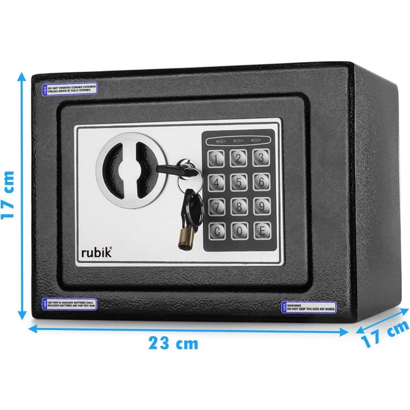 Cash Deposit Drop Slot Safe Box Small with Key and Pin Code Option - Image 4