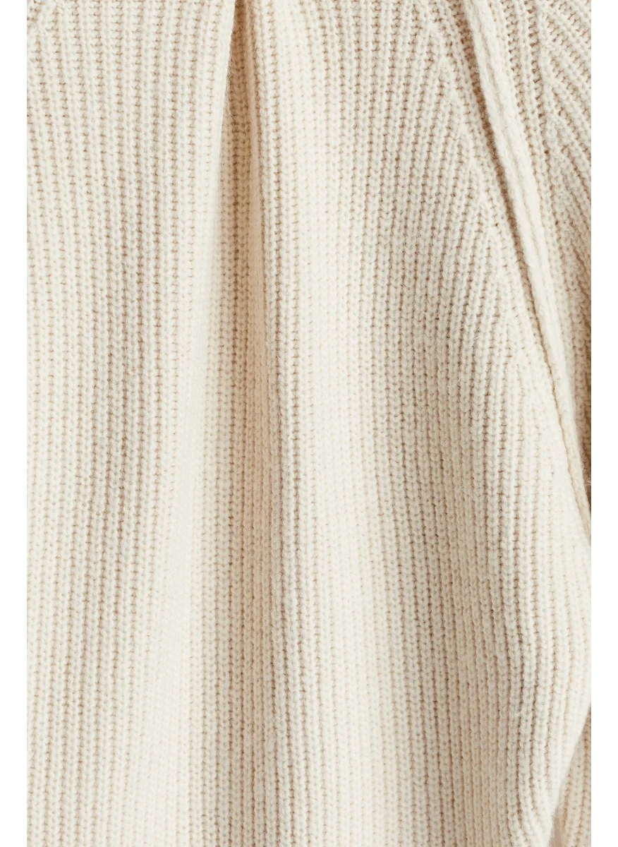 اتش اند ام Rib-Knit Turtleneck Dress