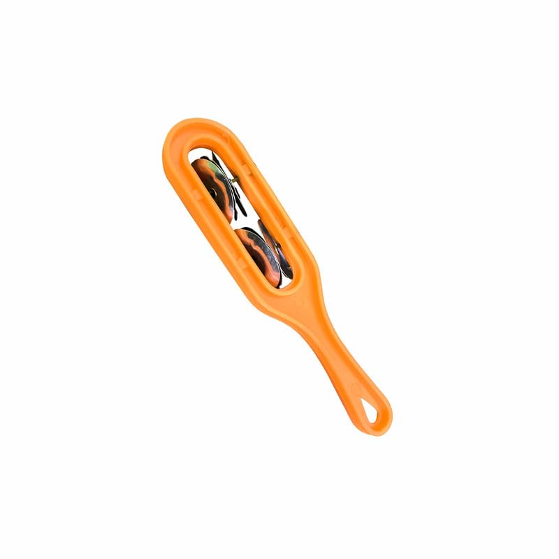 Plastic Majira one line Music Instrument for kirtan, Bhajan, Mandir aarti (Mustard, Pack of 1)