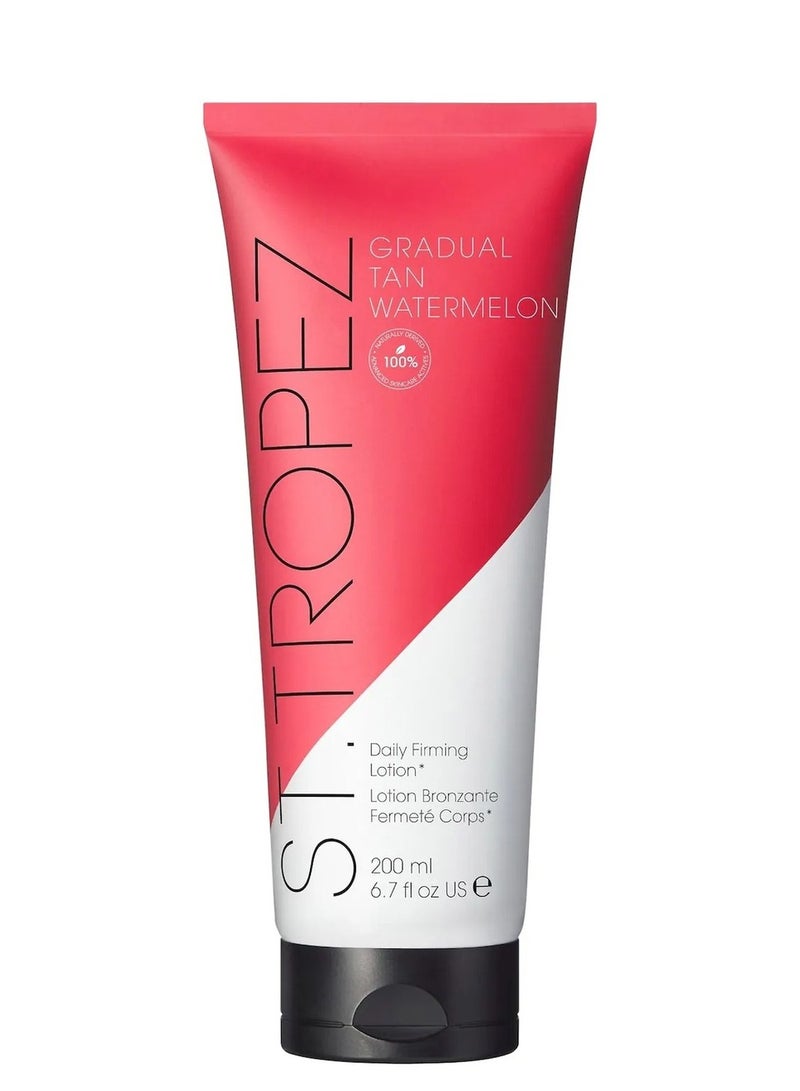 ST.TROPEZ ST. TROPEZ Gradual Tan Watermelon Daily Firming Lotion 200ml - Image 1