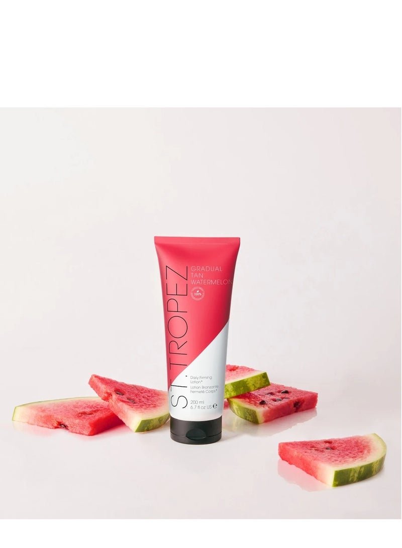 ST.TROPEZ ST. TROPEZ Gradual Tan Watermelon Daily Firming Lotion 200ml - Image 3