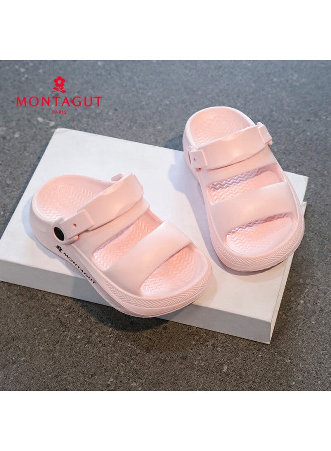 Montagut Children's Slippers Girls Summer Sports Non-slip Soft Sole Beach Sandals For Kids Ages 6-12 - Image 4