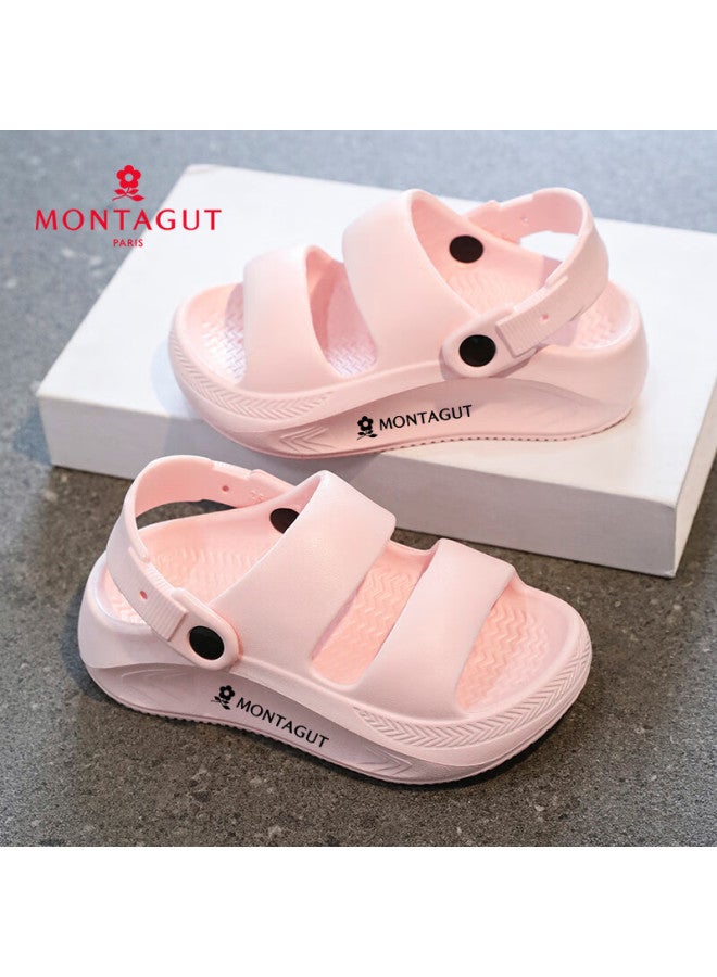 Montagut Children's Slippers Girls Summer Sports Non-slip Soft Sole Beach Sandals For Kids Ages 6-12 - Image 5