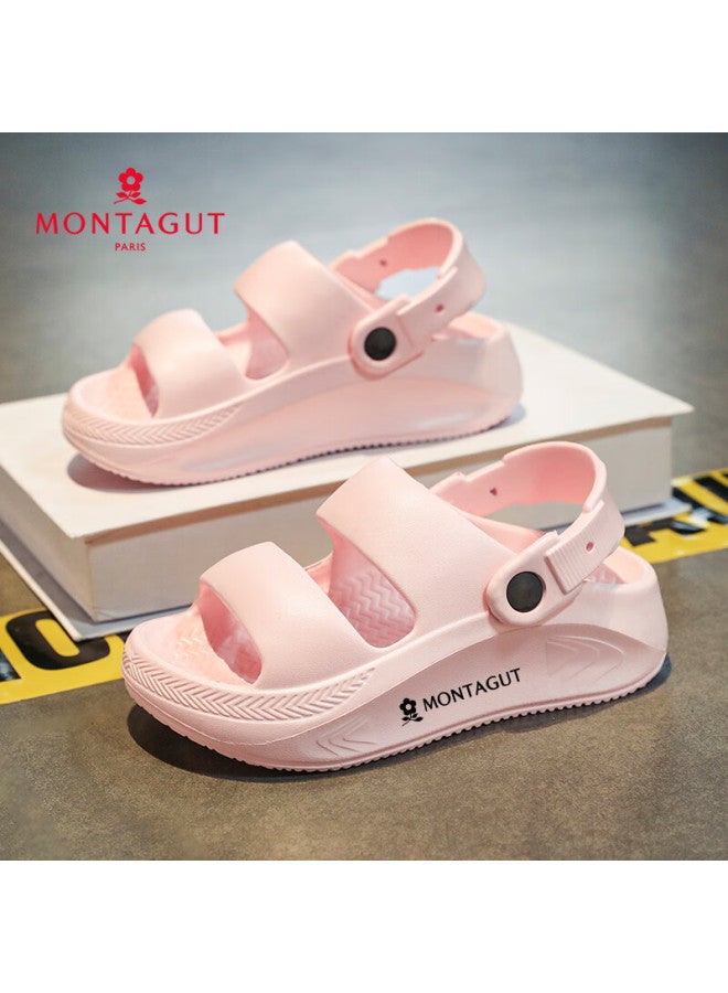 Montagut Children's Slippers Girls Summer Sports Non-slip Soft Sole Beach Sandals For Kids Ages 6-12 - Image 2
