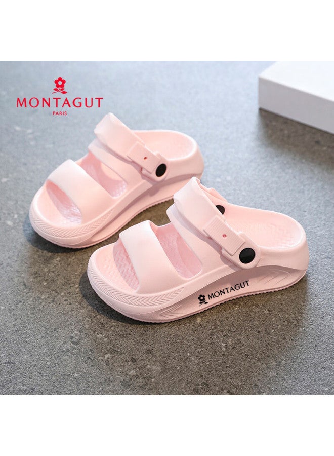 Montagut Children's Slippers Girls Summer Sports Non-slip Soft Sole Beach Sandals For Kids Ages 6-12 - Image 3