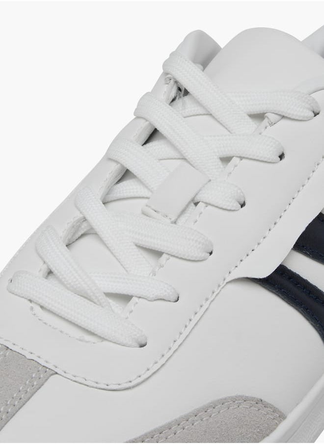 LBL by Shoexpress - Men's Panelled Sneakers with Lace-Up Closure - Image 1