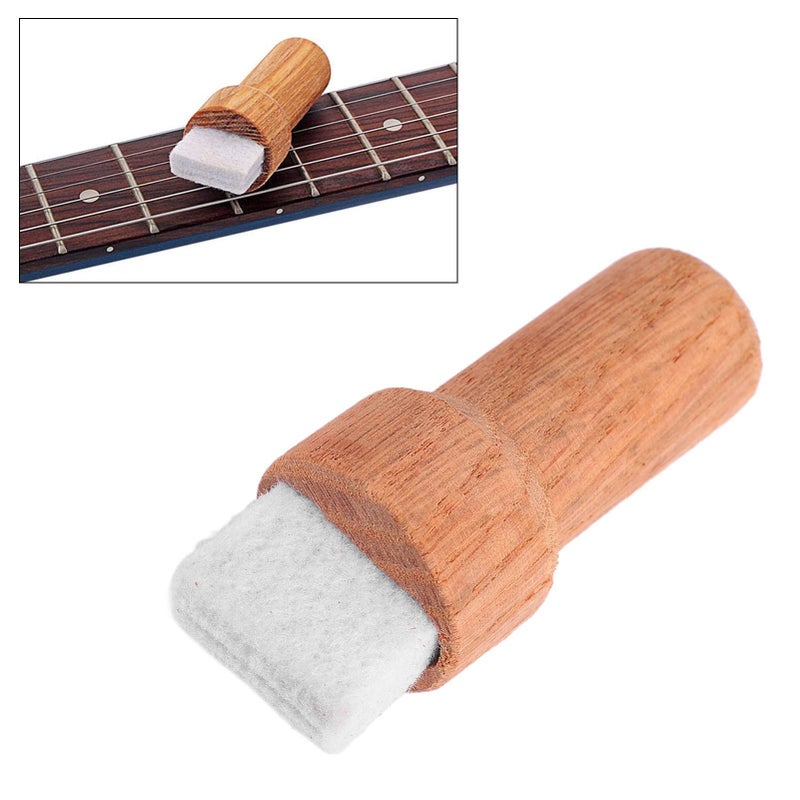 String Cleaner Brush Guitar Fret Cleaner Instrument Cleaning Tool For Bass Ukulele 7 4 X 2 2 X 2 2 Cm - Image 5