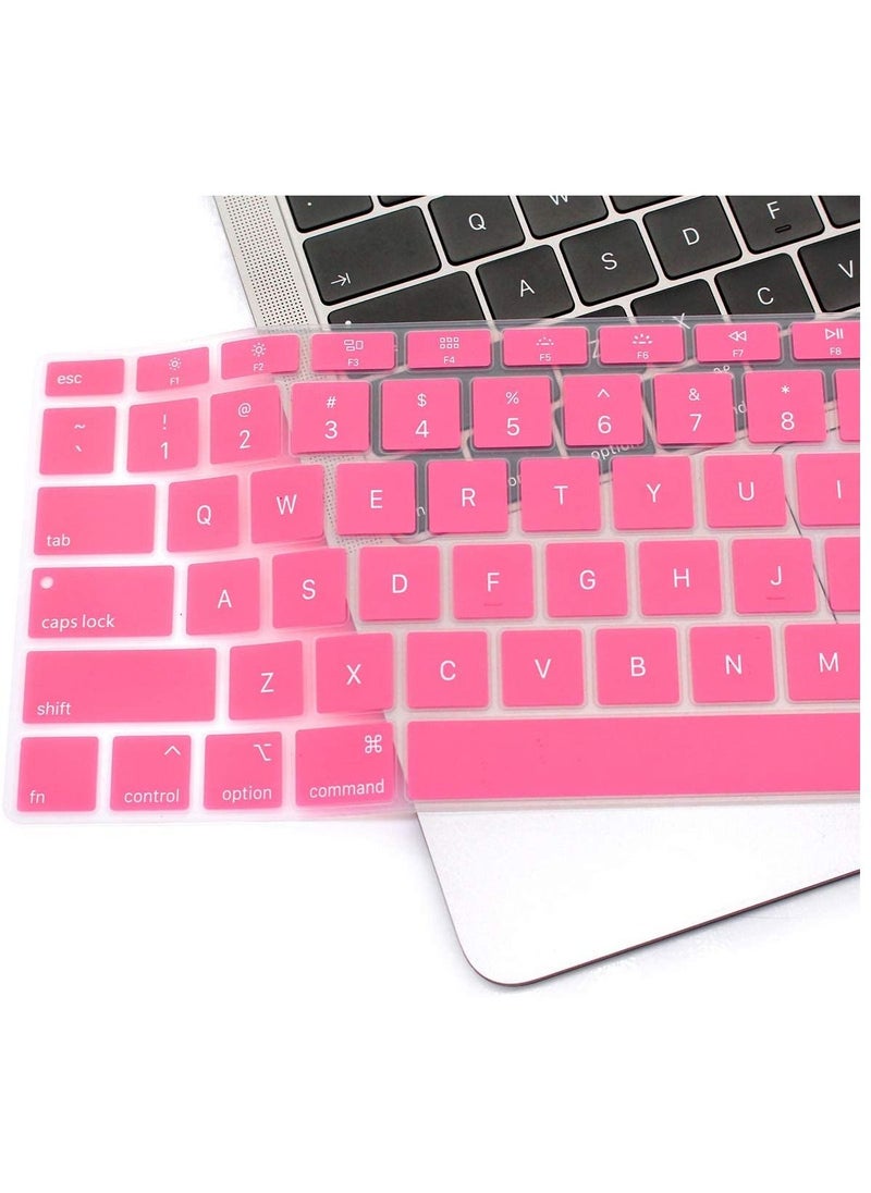 US Layout English Keypad Cover for MacBook New Air 13 Inch with Retina Display and Touch ID Model A1932 Release 2018/2019 Pink - pzsku/ZF0734F30CD609B5042A9Z/45/_/1687430243/8715be9e-7d30-4f94-b808-5a864af05902