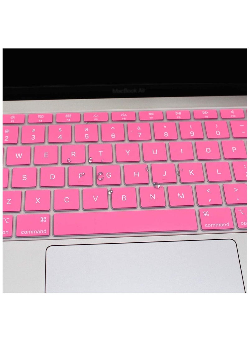 US Layout English Keypad Cover for MacBook New Air 13 Inch with Retina Display and Touch ID Model A1932 Release 2018/2019 Pink - pzsku/ZF0734F30CD609B5042A9Z/45/_/1687430269/b40b0924-20df-4457-b998-9cb6b7a64f7d