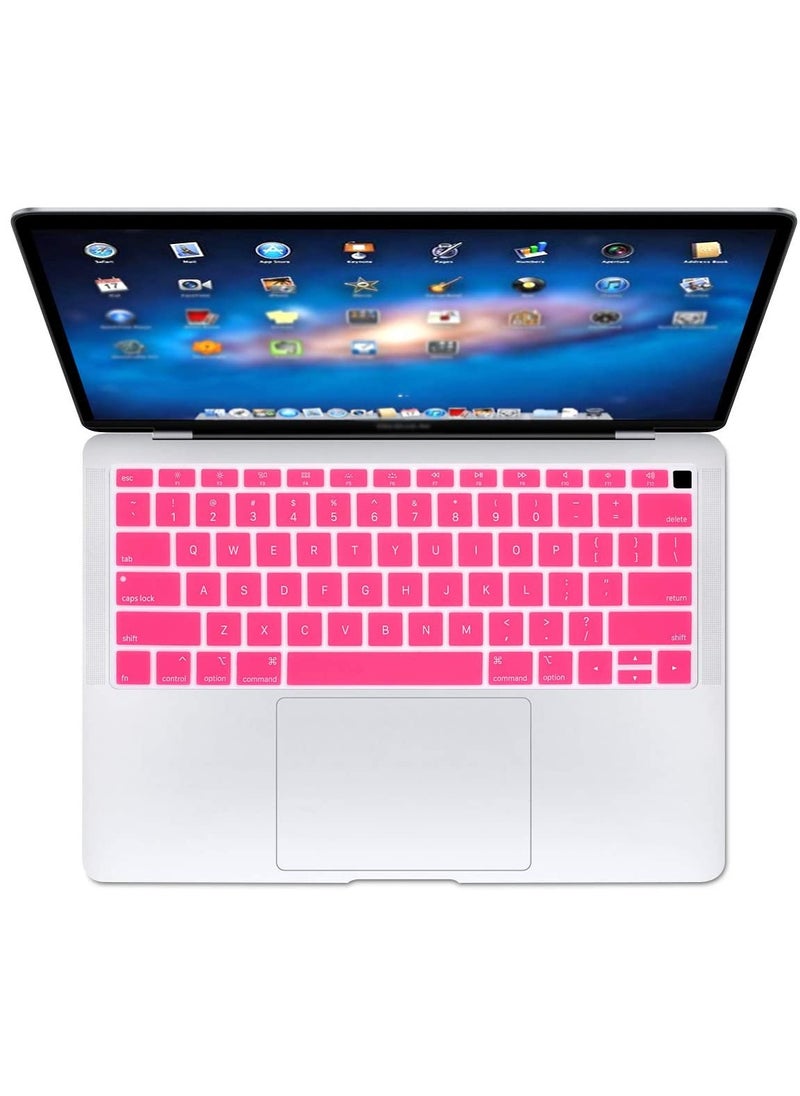 US Layout English Keypad Cover for MacBook New Air 13 Inch with Retina Display and Touch ID Model A1932 Release 2018/2019 Pink - pzsku/ZF0734F30CD609B5042A9Z/45/_/1722630101/0b7baba7-0d3d-4869-b010-d7423e528e5b