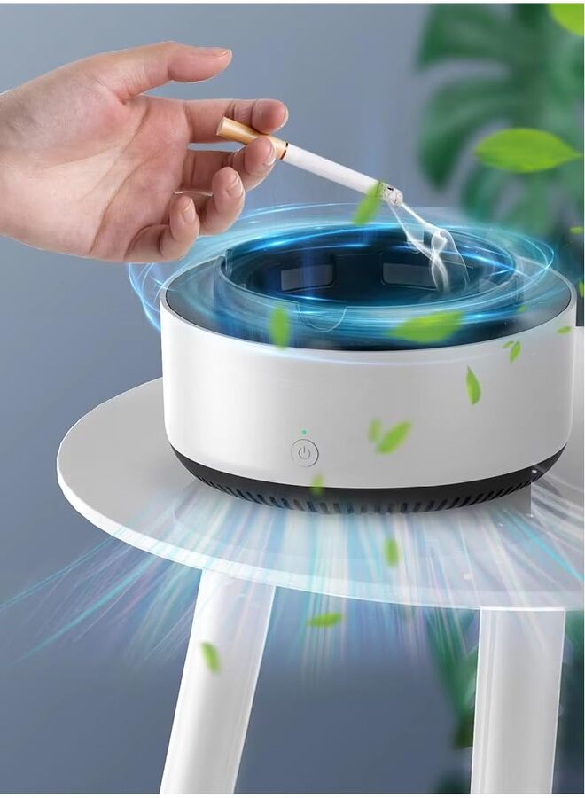 SUKILO Rechargeable Portable Odor Control Air Circulation Tray for Car, Home, Office – Quiet Operation, 360° Air Intake System, Removable Easy-Clean Tray, Compact Design – Mint Green  - Image 5