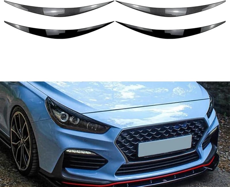 Vuzmode Car Headlight Eyelid Trims for Hyundai i30 - Image 3
