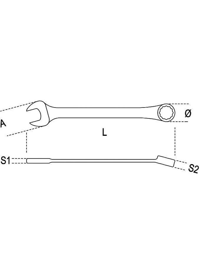 Beta - 142SN 24 Jointed Ratchet Wrench 24X24 mm - Image 1
