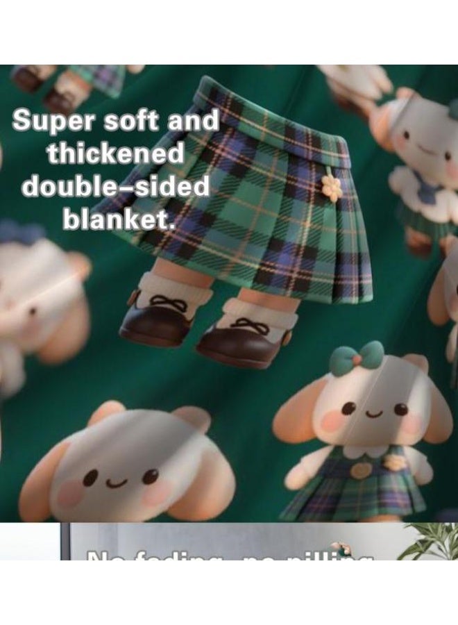 general Flannel thin blanket (warm and comfortable, suitable for sleep, gaming, dust removal and sandproof) 150cm*200cm - 171 - Image 5