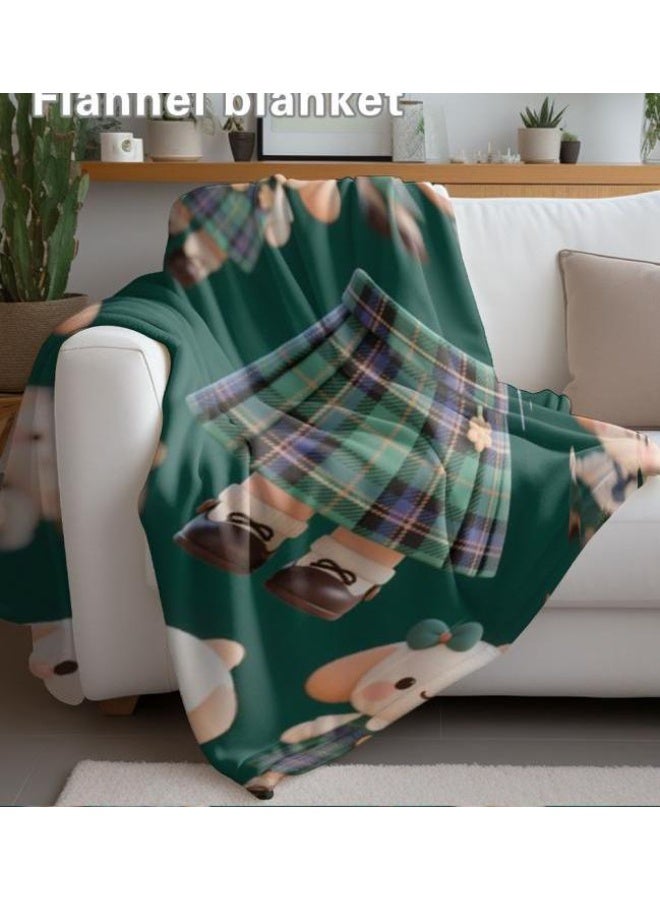 general Flannel thin blanket (warm and comfortable, suitable for sleep, gaming, dust removal and sandproof) 150cm*200cm - 171 - Image 4