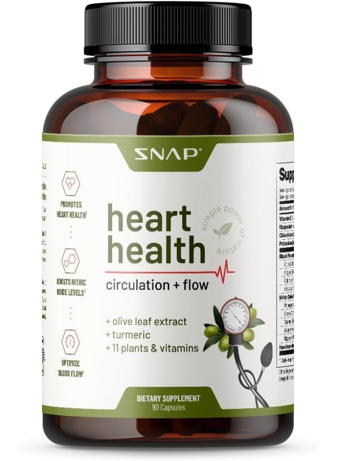 SNAP SUPPLEMENTS - Heart Health Blood Pressure Supplement - Image 1