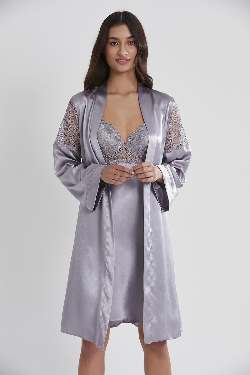 pierre cardin 6955 Women's Satin Six Dowry Set - Royal  - Image 2