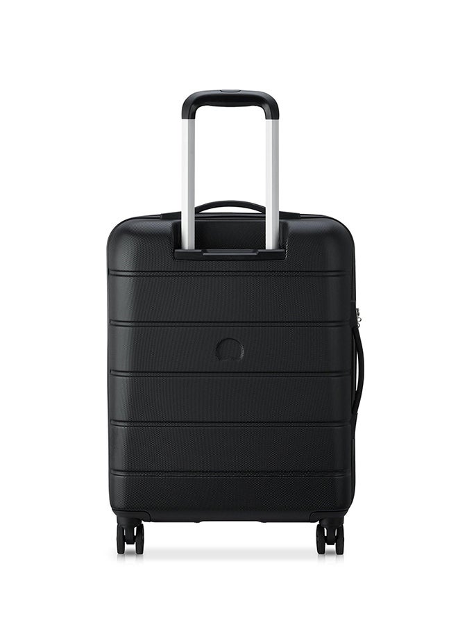 DELSEY Lagos 4 Double Wheels Hard Medium Trolley 26 Inch Black  - Image 3