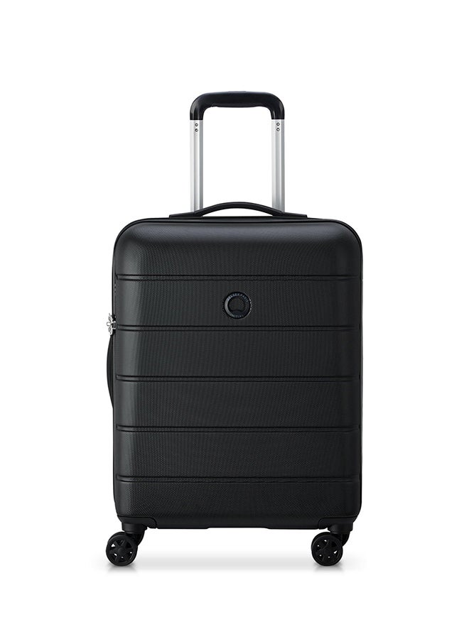 DELSEY Lagos 4 Double Wheels Hard Medium Trolley 26 Inch Black  - Image 1