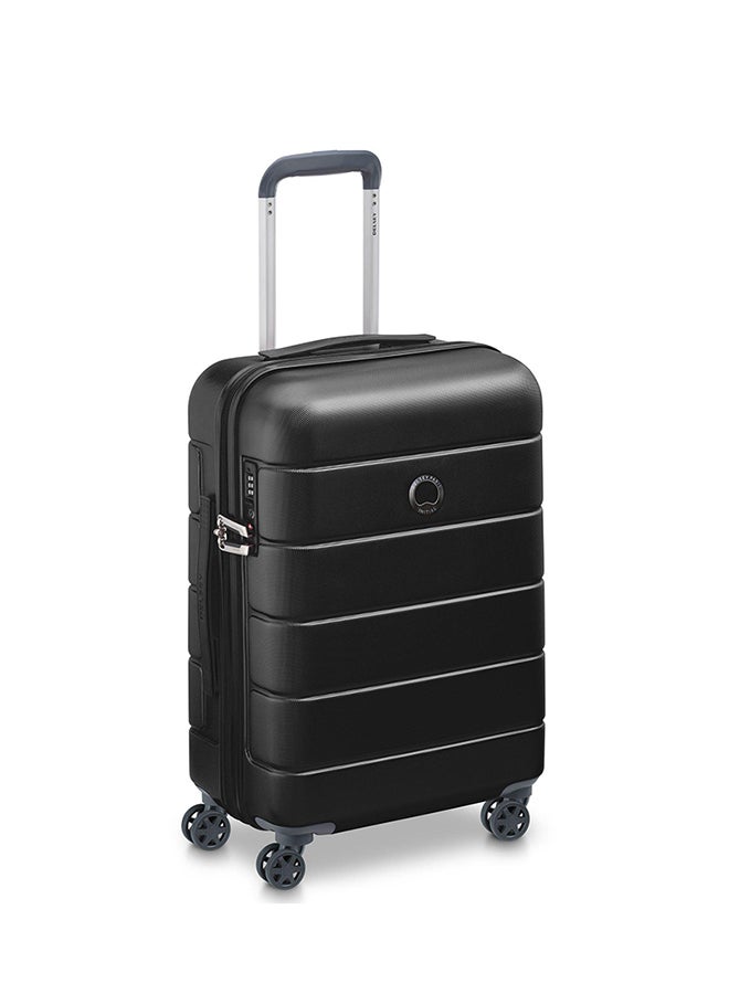 DELSEY Lagos 4 Double Wheels Hard Medium Trolley 26 Inch Black  - Image 2