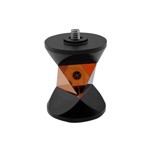 LS2015 360 Degree Mini Prism Compatible with Swiss Nikon Total Station Red Film Mini 360 Total Station Prism - Image 1