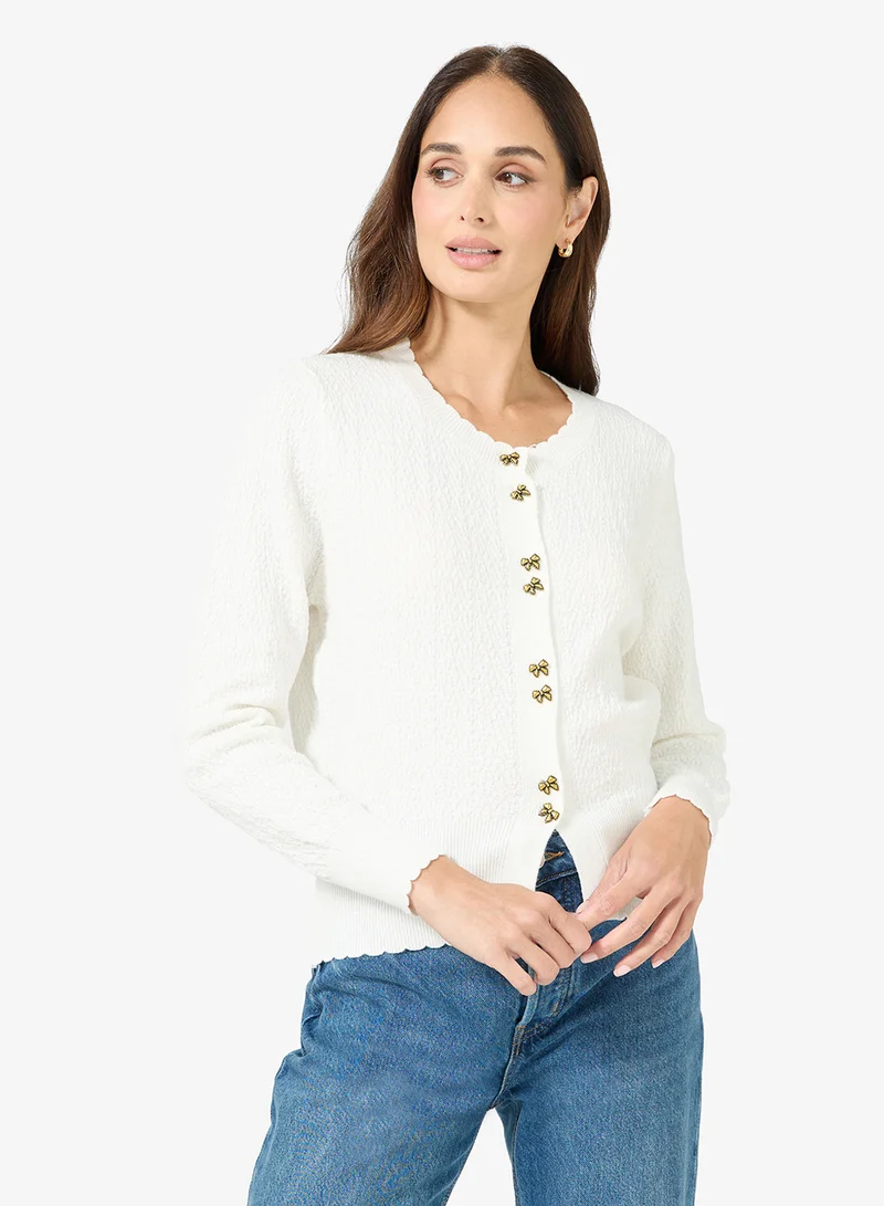 ELLA Button Down Cardigan