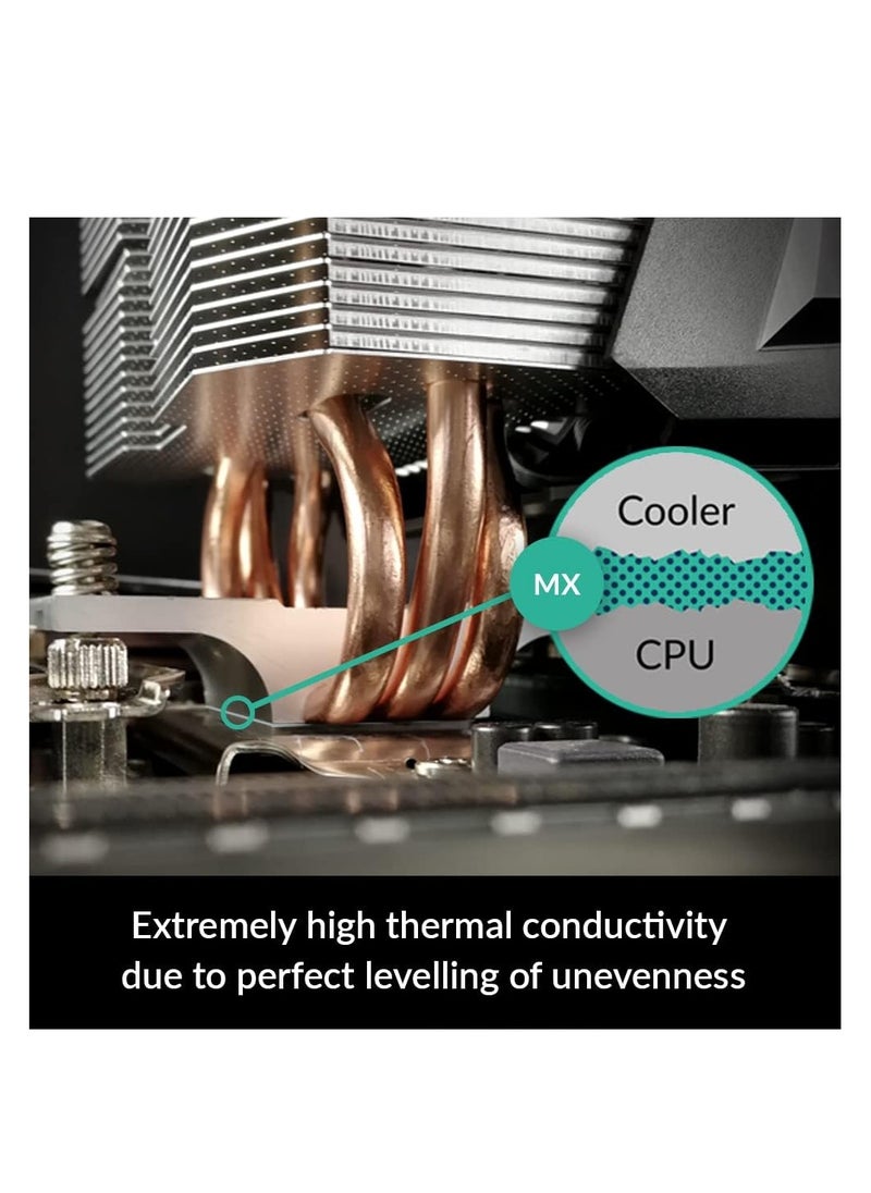 Cool Baby COOLBABY MX-4 (includes spatula, 4 g) - The Ultimate Performance Thermal Paste For CPUs Consoles Graphics Cards Laptops With Very High Thermal Conductivity Long-lasting Safe To Apply Non-Conductive  - Image 3