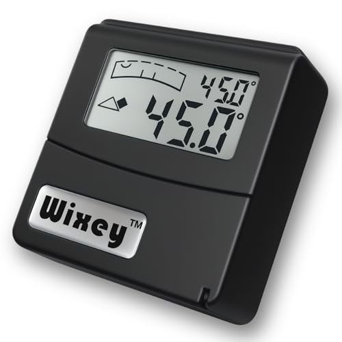 Wixey Digital Angle Gauge w/Flip-Out Display–Easy-to-Read Magnetic Digital Angle Finder for Setting The Angles of Jointer Fences & More – Perfect Ultra-Precise Measuring Tools for Woodworking Tasks - Image 1