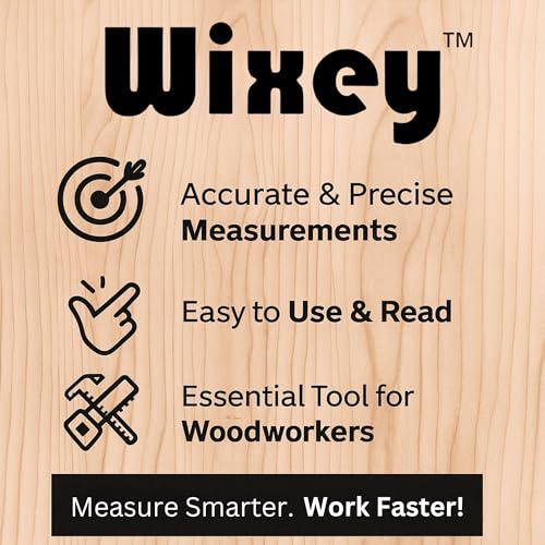 Wixey Digital Angle Gauge w/Flip-Out Display–Easy-to-Read Magnetic Digital Angle Finder for Setting The Angles of Jointer Fences & More – Perfect Ultra-Precise Measuring Tools for Woodworking Tasks - Image 2