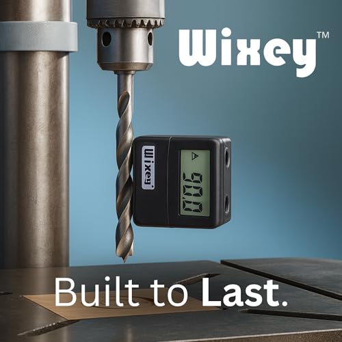 Wixey Digital Angle Gauge w/Flip-Out Display–Easy-to-Read Magnetic Digital Angle Finder for Setting The Angles of Jointer Fences & More – Perfect Ultra-Precise Measuring Tools for Woodworking Tasks - Image 5