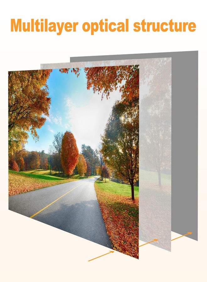 OKEDUO 120 Inch Projector Screen, OKEDUO Foldable Washable Portable Rear Front Projector Screen, Anti-Crease Indoor Outdoor Projection Double Sided Video Projector Screen for Home, Office, Party, Classroom - Image 4