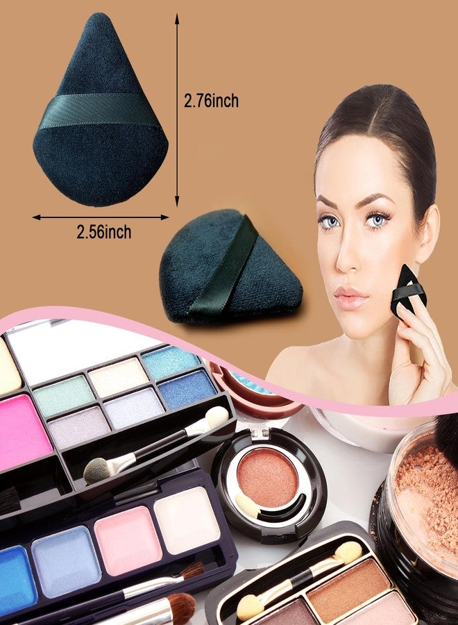 MHHPL 9 pcs Powder Puff Face Makeup Sponge:Powder Puff Face Triangle for Loose Powder Cosmetic Foundation makeup puff - Image 5