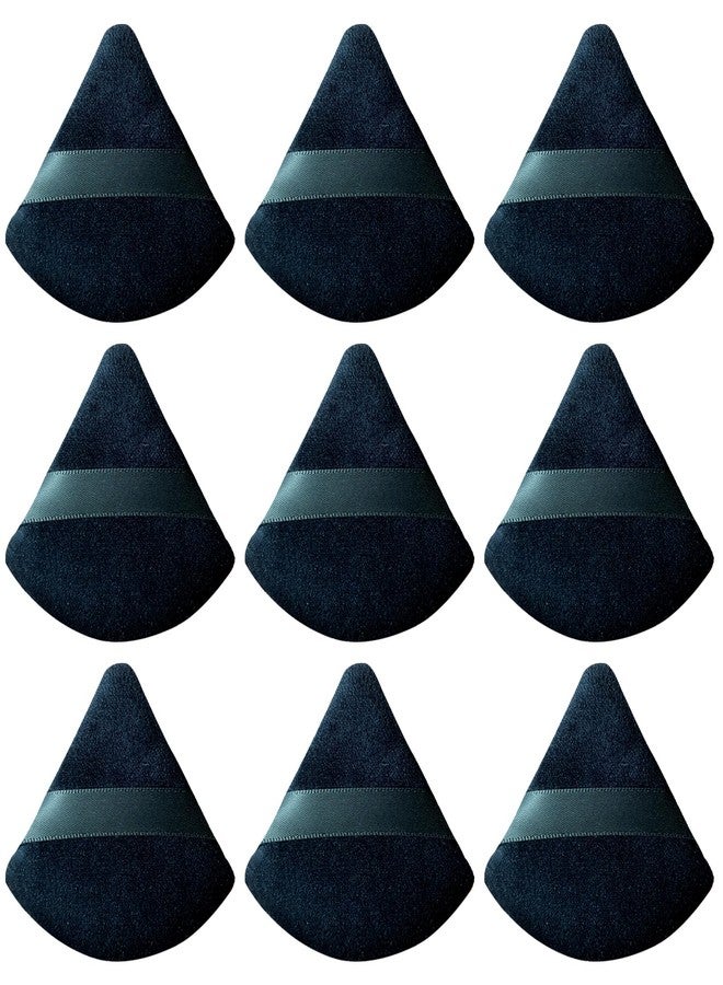 MHHPL 9 pcs Powder Puff Face Makeup Sponge:Powder Puff Face Triangle for Loose Powder Cosmetic Foundation makeup puff - Image 1